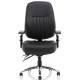 Barcelona Leather Heavy Duty Office Chair  - 158KG Rated 24 Hour Use